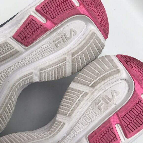 FILA Threshold 10 Running Sneakers Women's 8 Blue Pink Lace Up Memory Foam Shoes - Picture 12 of 12